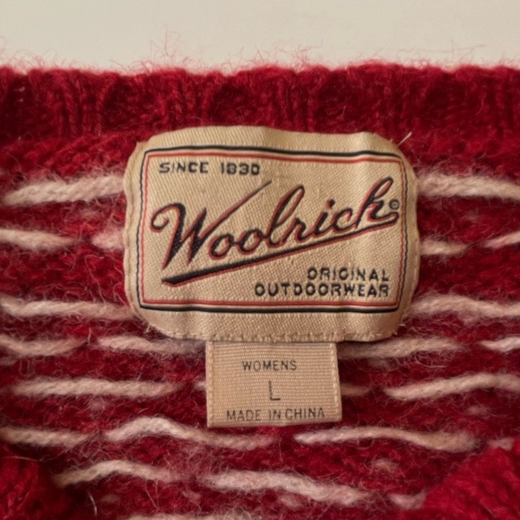 Woolrich 100% wool Winter Christmas Holiday Sweater - Picture 3 of 6